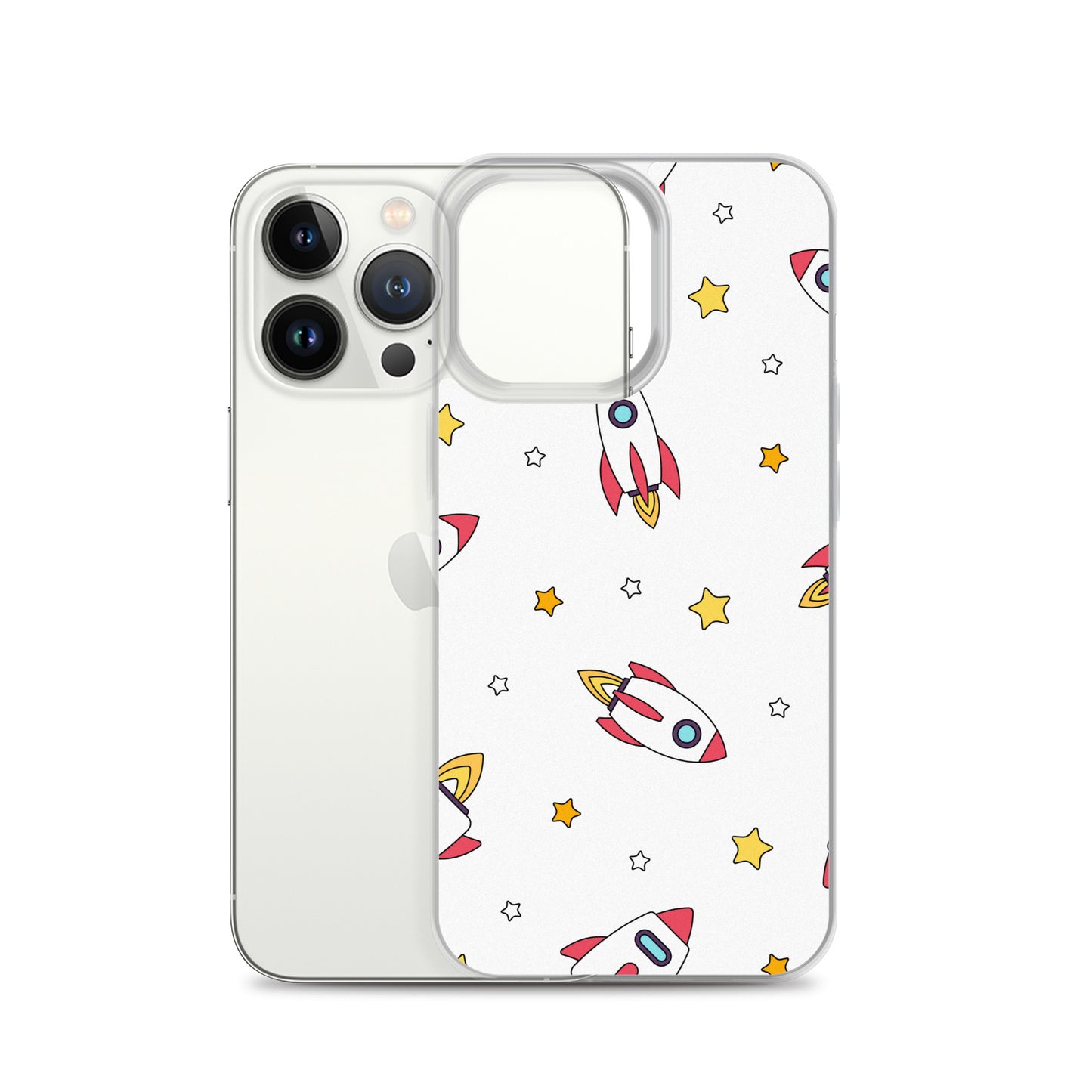 Spaceship Rockets iPhone Case