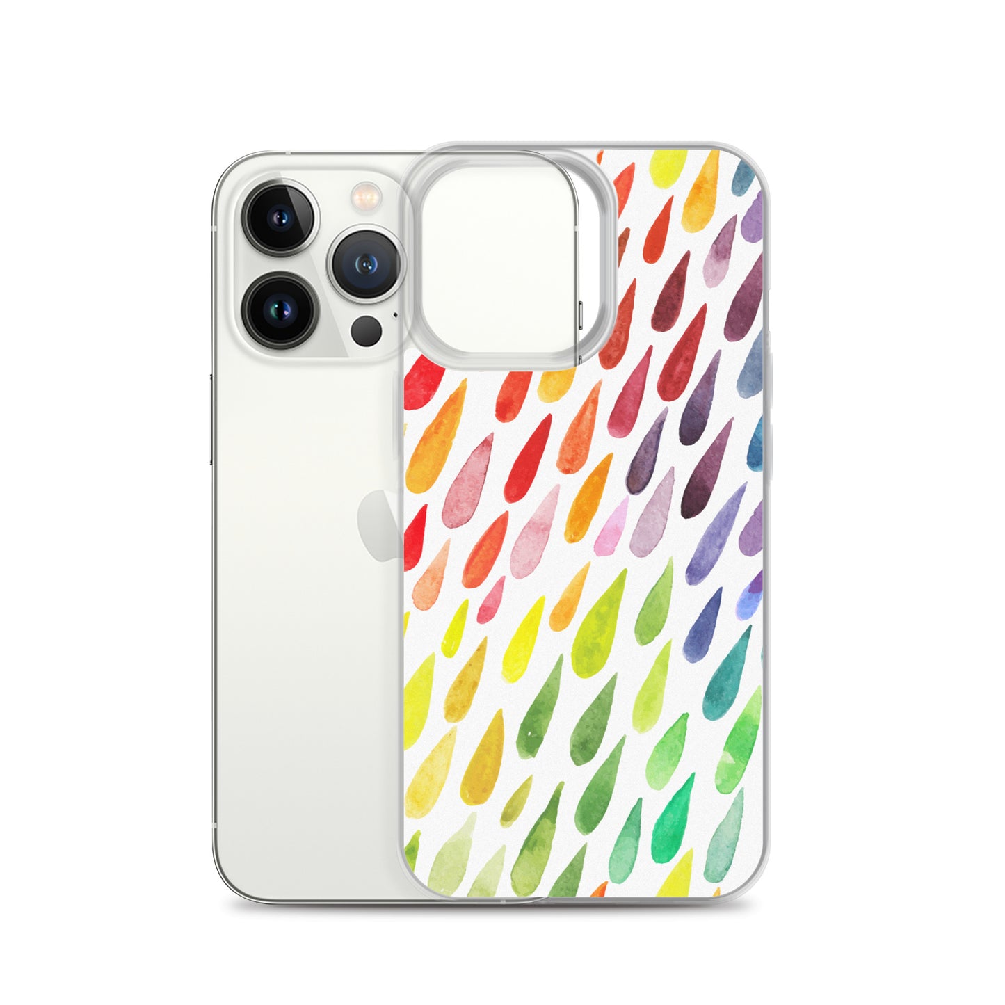 Colorful Raindrops iPhone Case