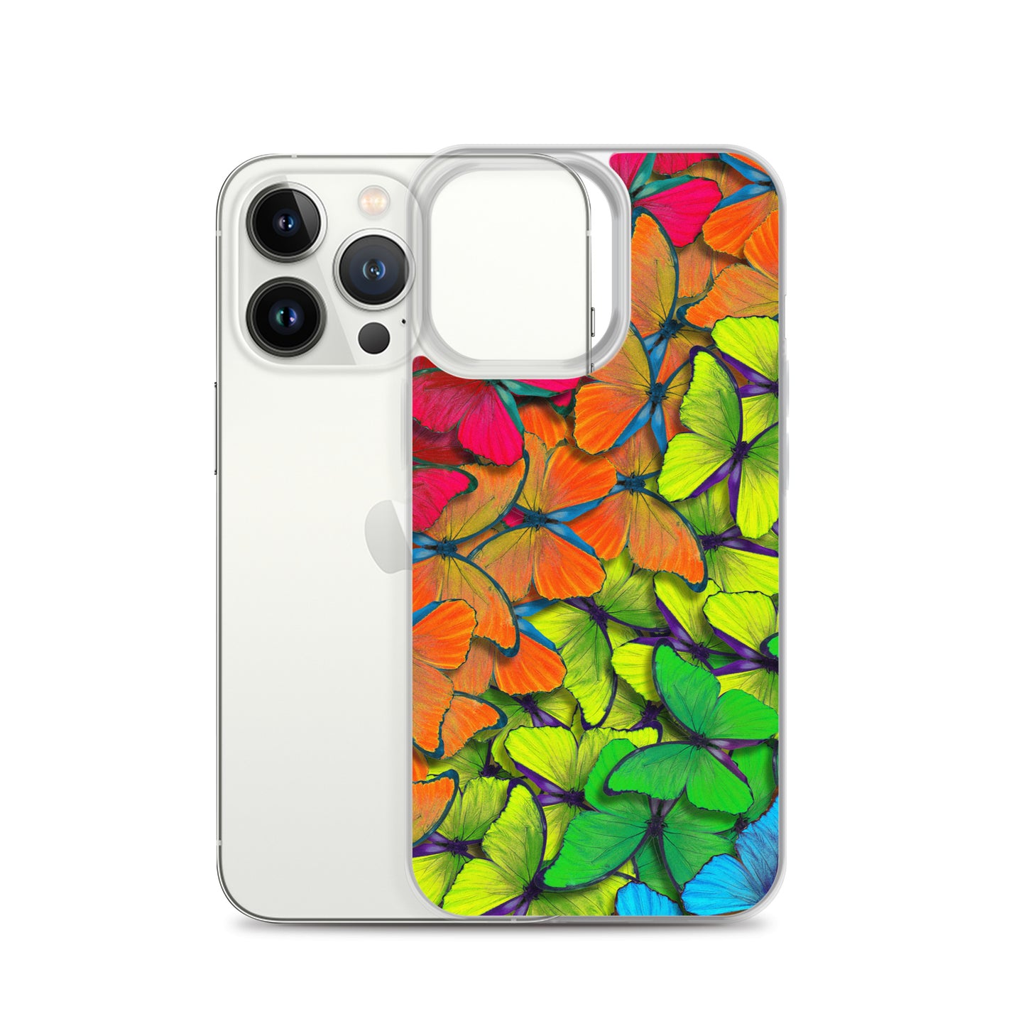 Rainbow Butterflies iPhone Case