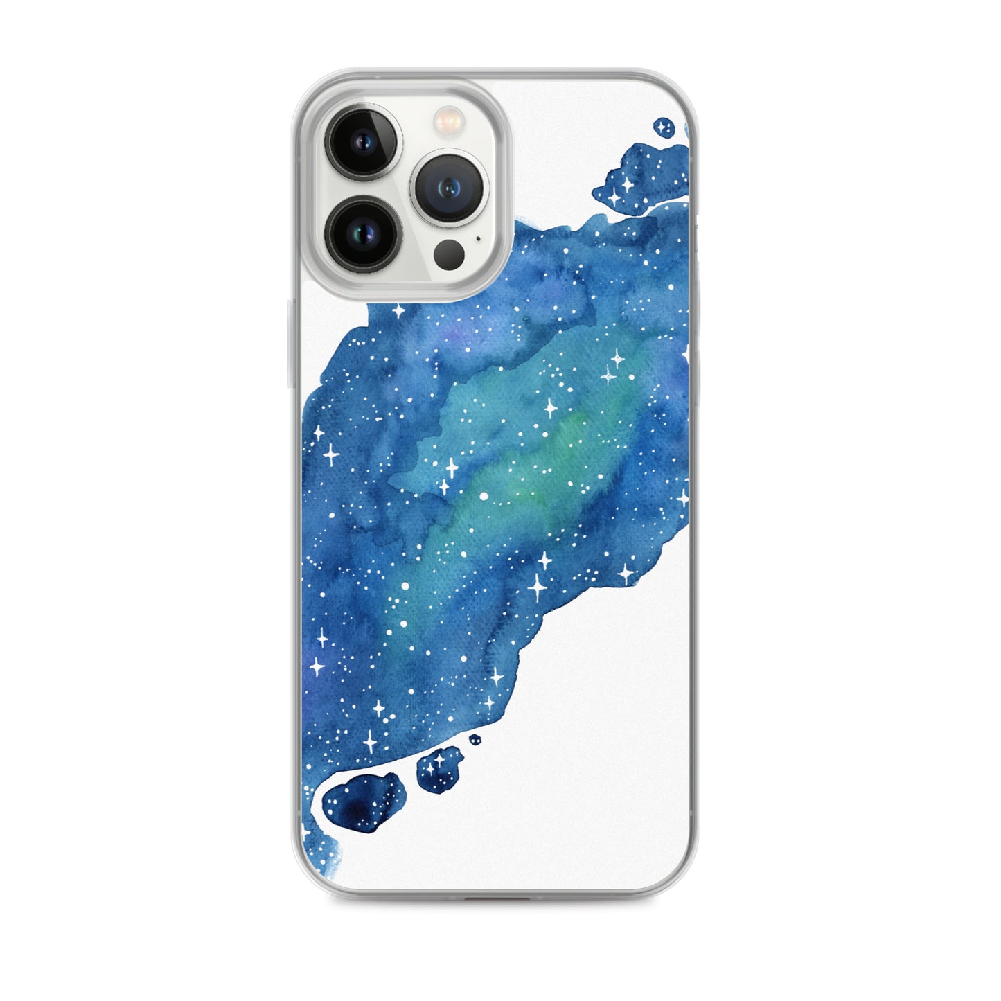 Watercolor Galaxy Aurora iPhone Case