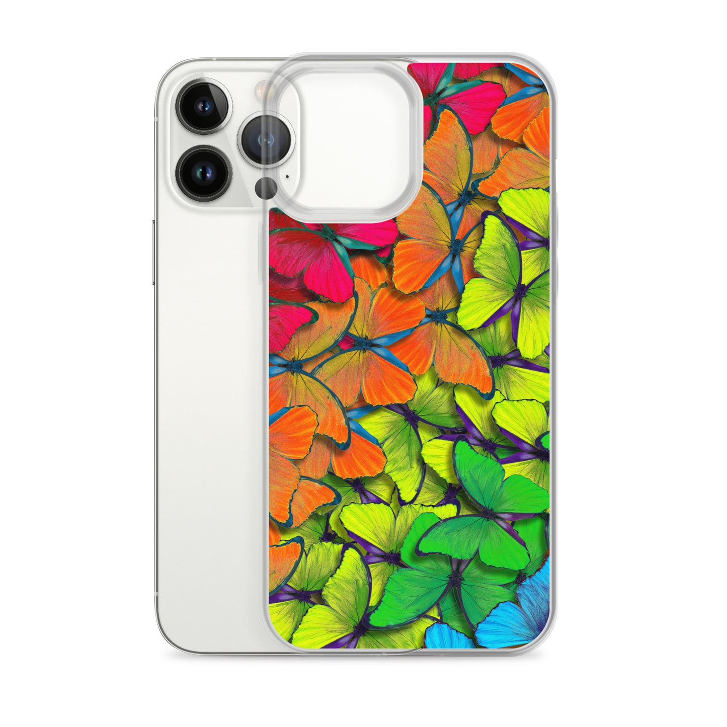 Rainbow Butterflies iPhone Case