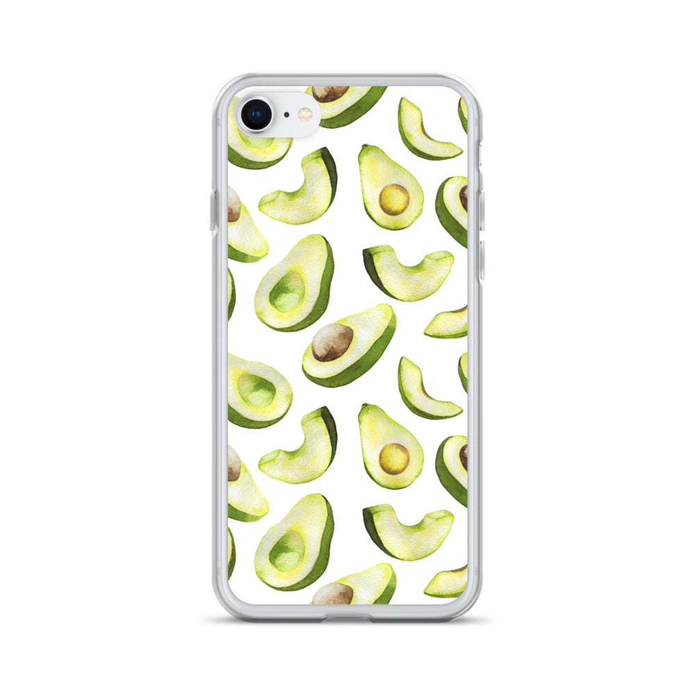 Cute Avocado iPhone Case