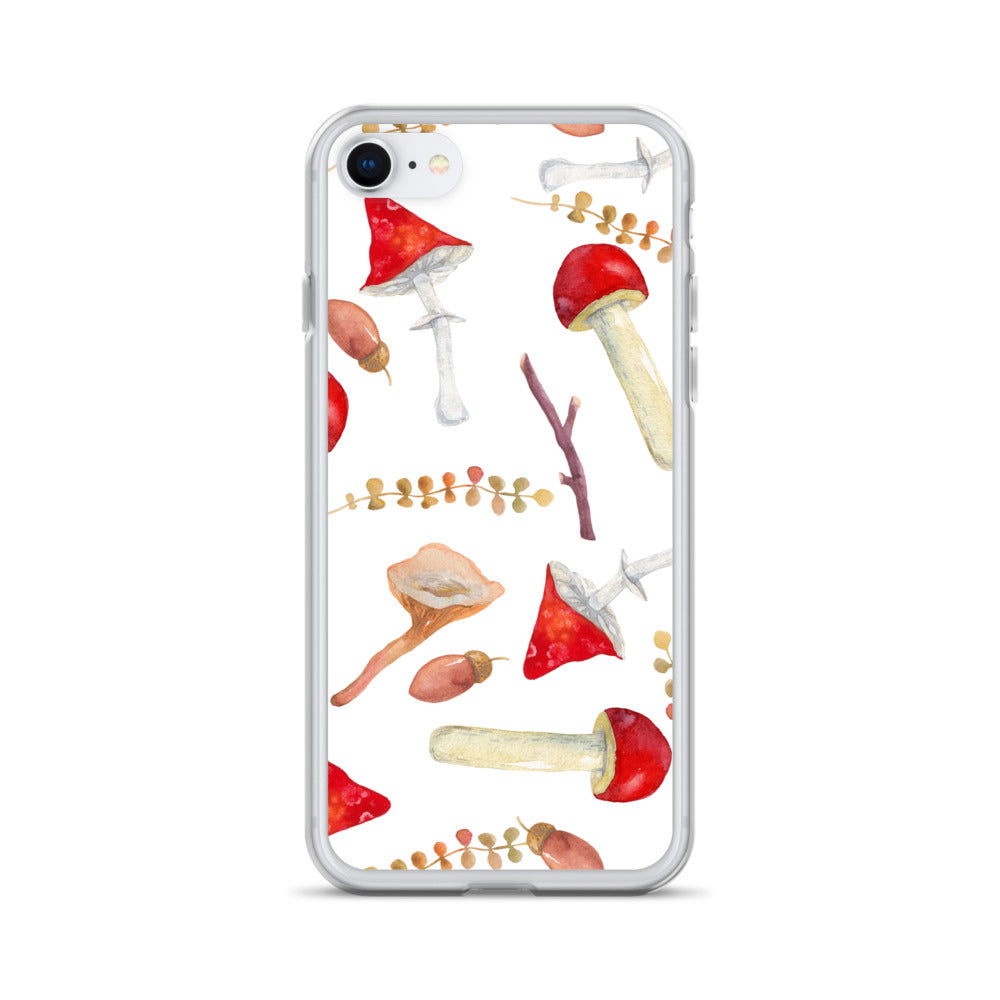 Mushrooms Toadstools iPhone Case