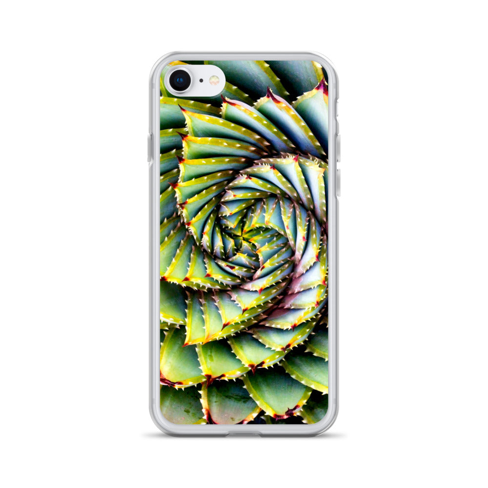 Spiral Succulent iPhone Case