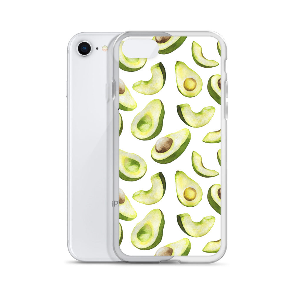 Cute Avocado iPhone Case