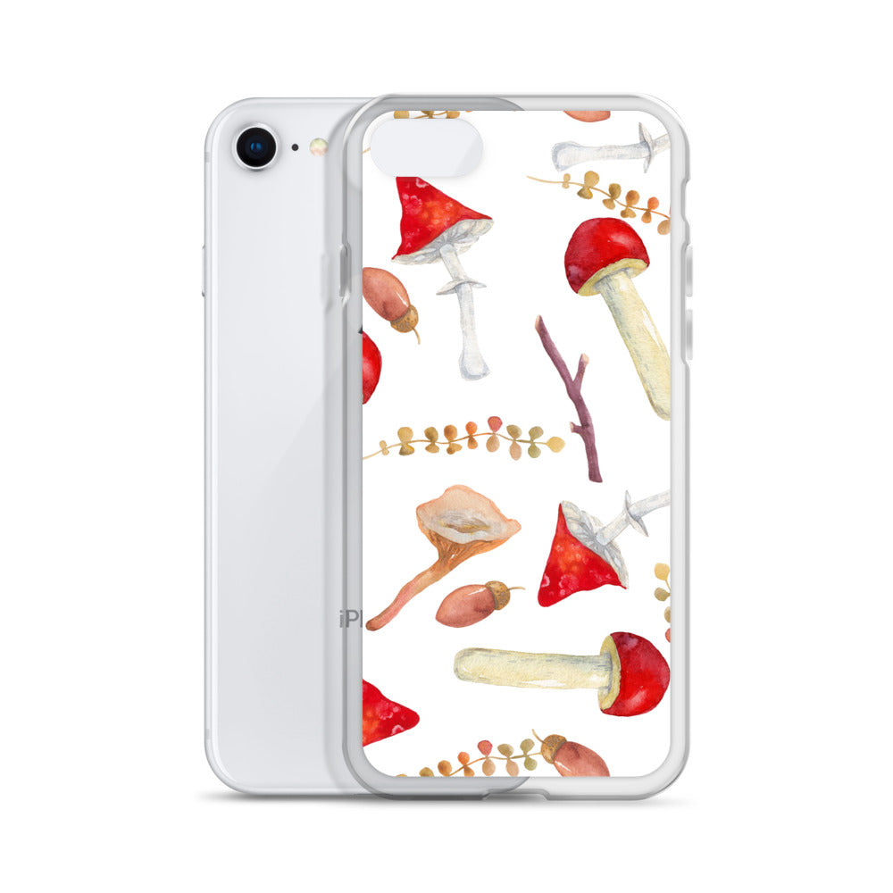 Mushrooms Toadstools iPhone Case