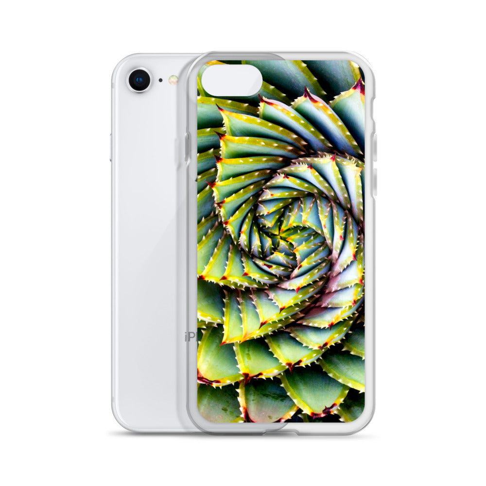 Spiral Succulent iPhone Case