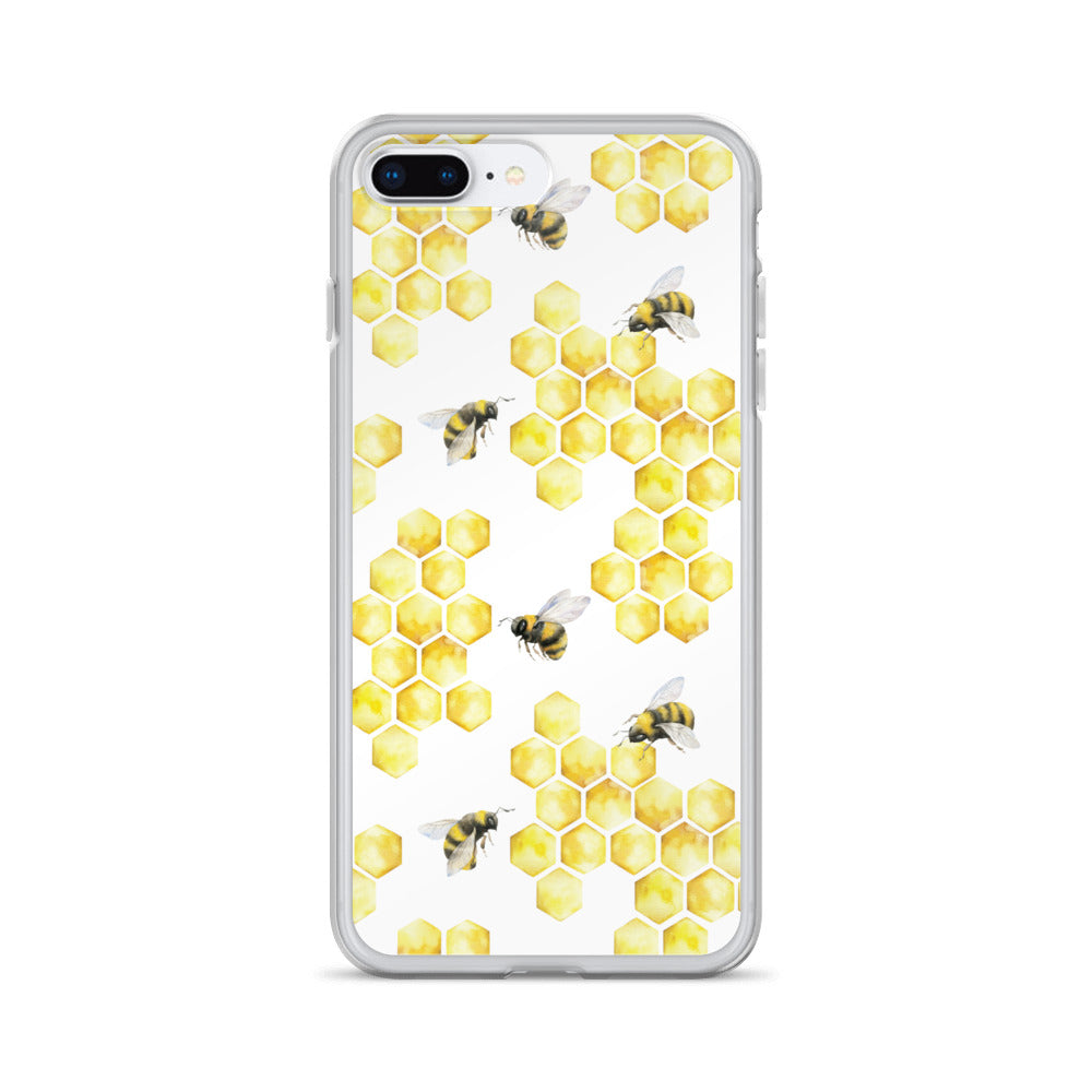 Honeycomb Bee iPhone Case