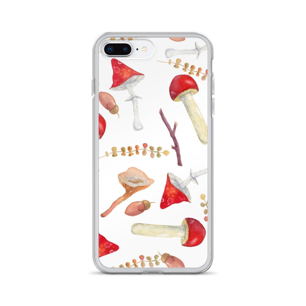 Mushrooms Toadstools iPhone Case