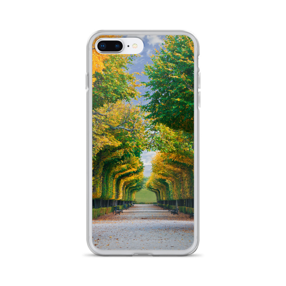 Fall Autumn Leaves Pathway iPhone Case