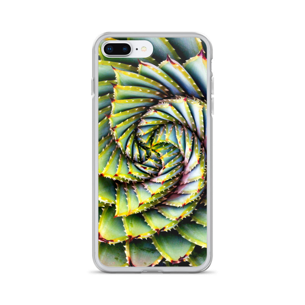 Spiral Succulent iPhone Case