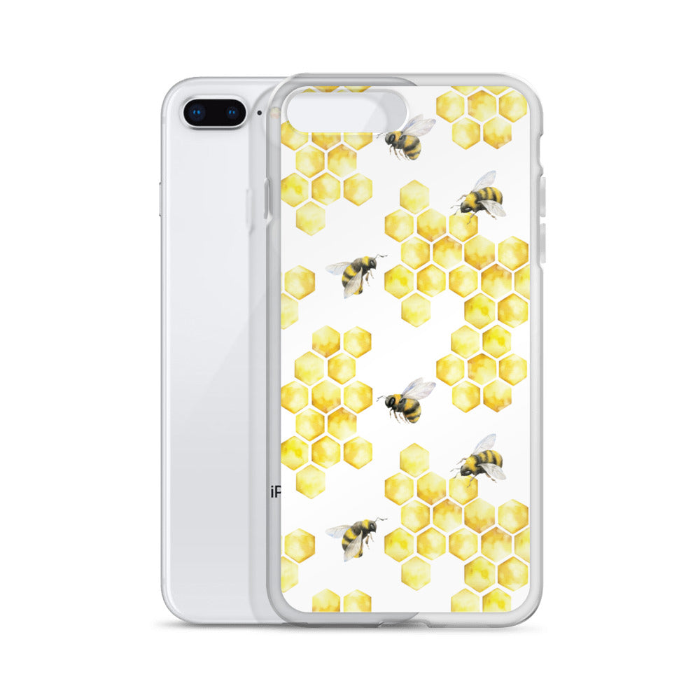 Honeycomb Bee iPhone Case