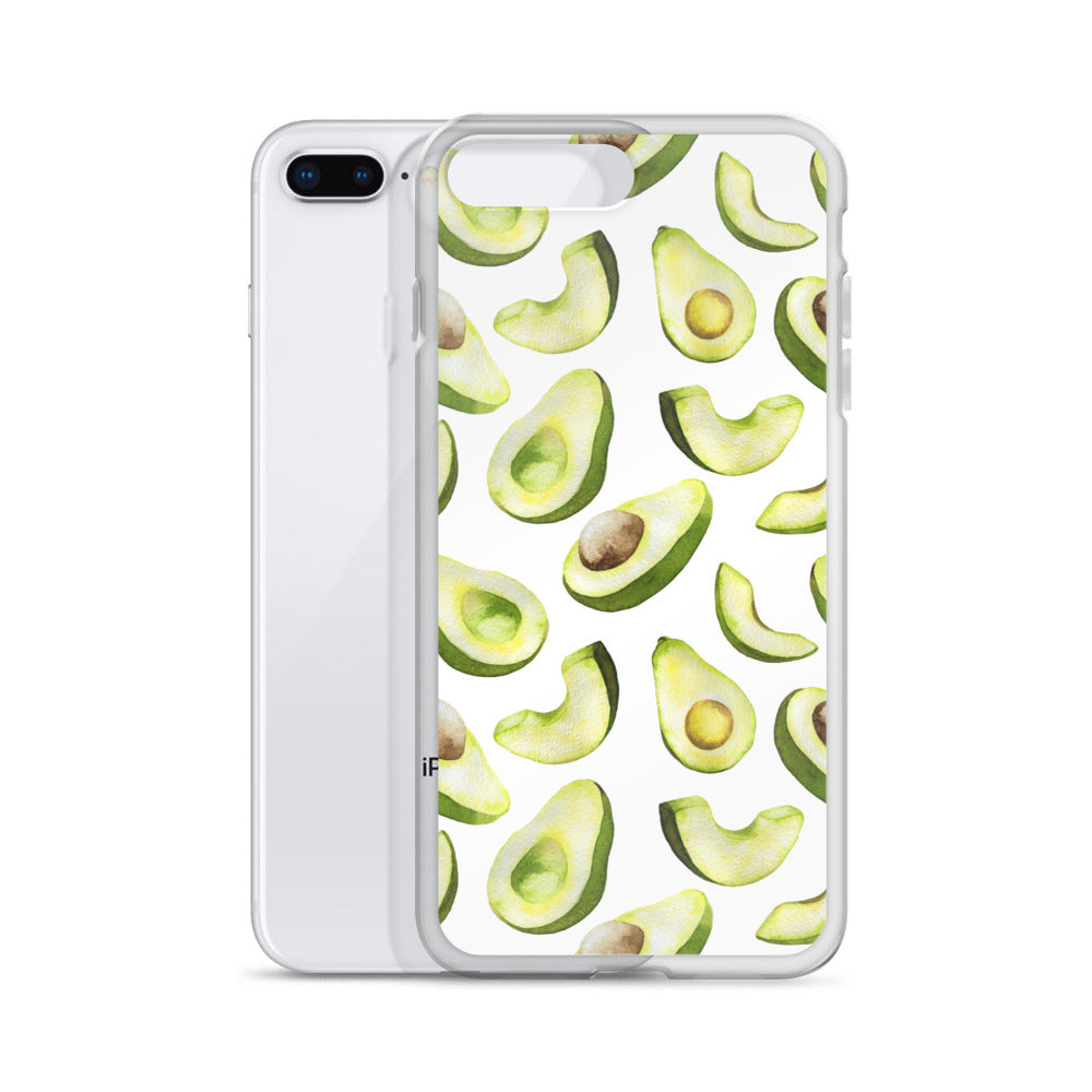 Cute Avocado iPhone Case