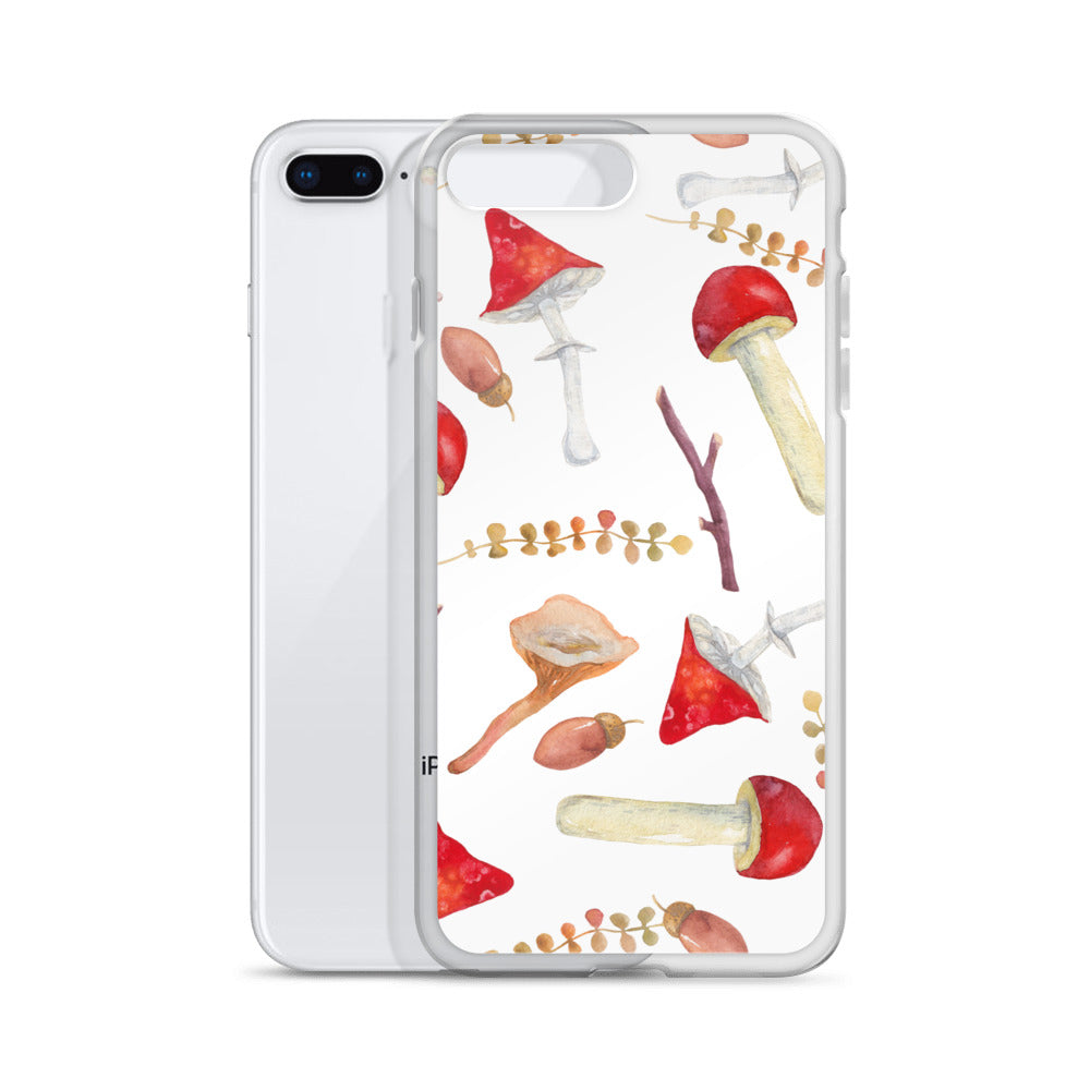 Mushrooms Toadstools iPhone Case