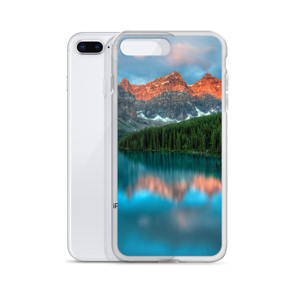 Mountains Lake Photo iPhone Case