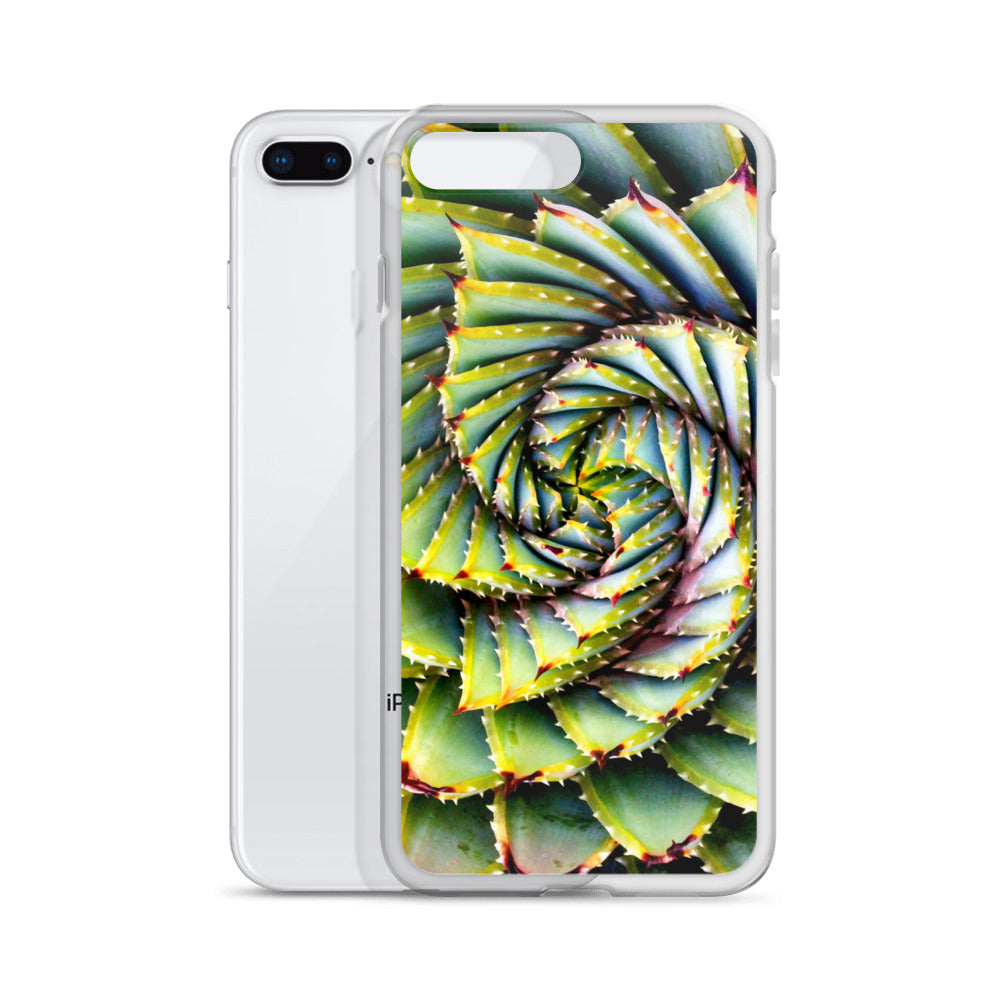 Spiral Succulent iPhone Case