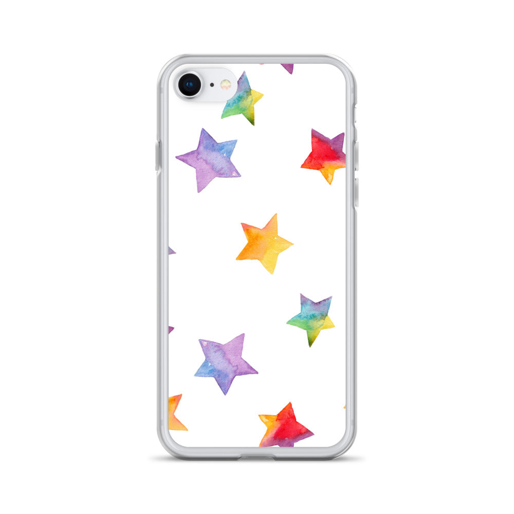 Colorful Stars iPhone Case