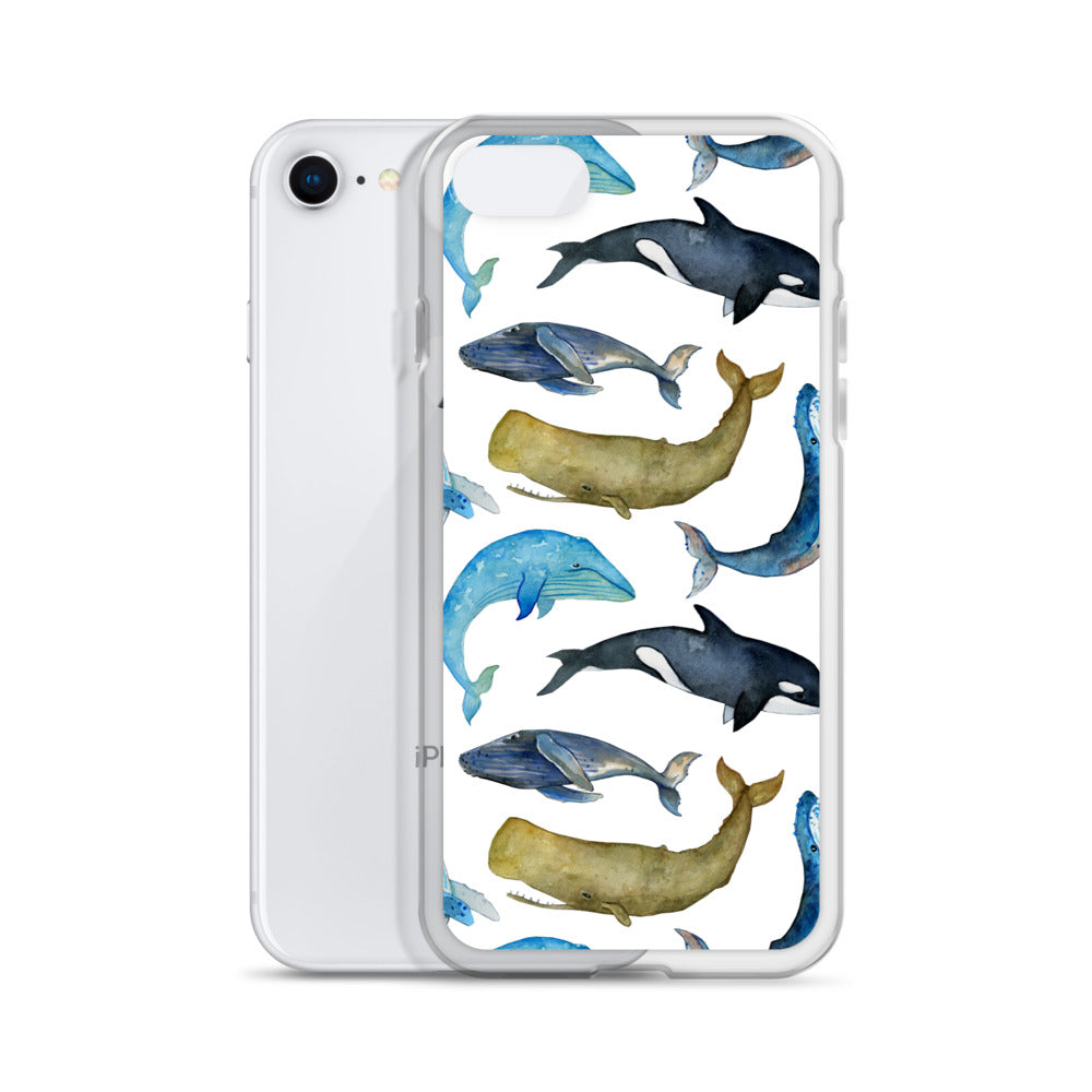Whale iPhone Case – Archive Paper and Press Whale iPhone Case – Archive Paper and Press