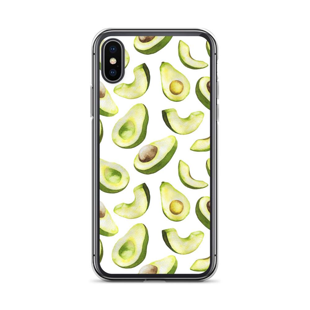 Cute Avocado iPhone Case