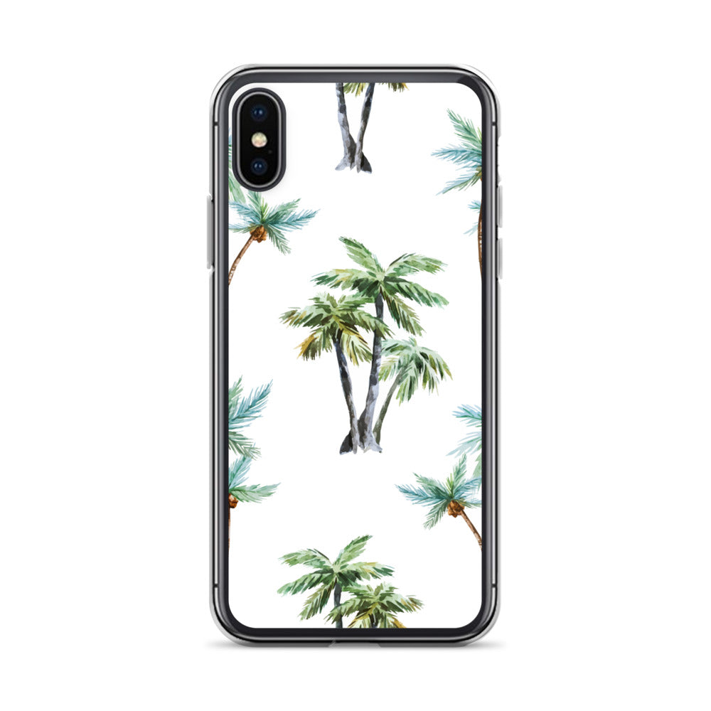 Tropical Palm Trees iPhone Case