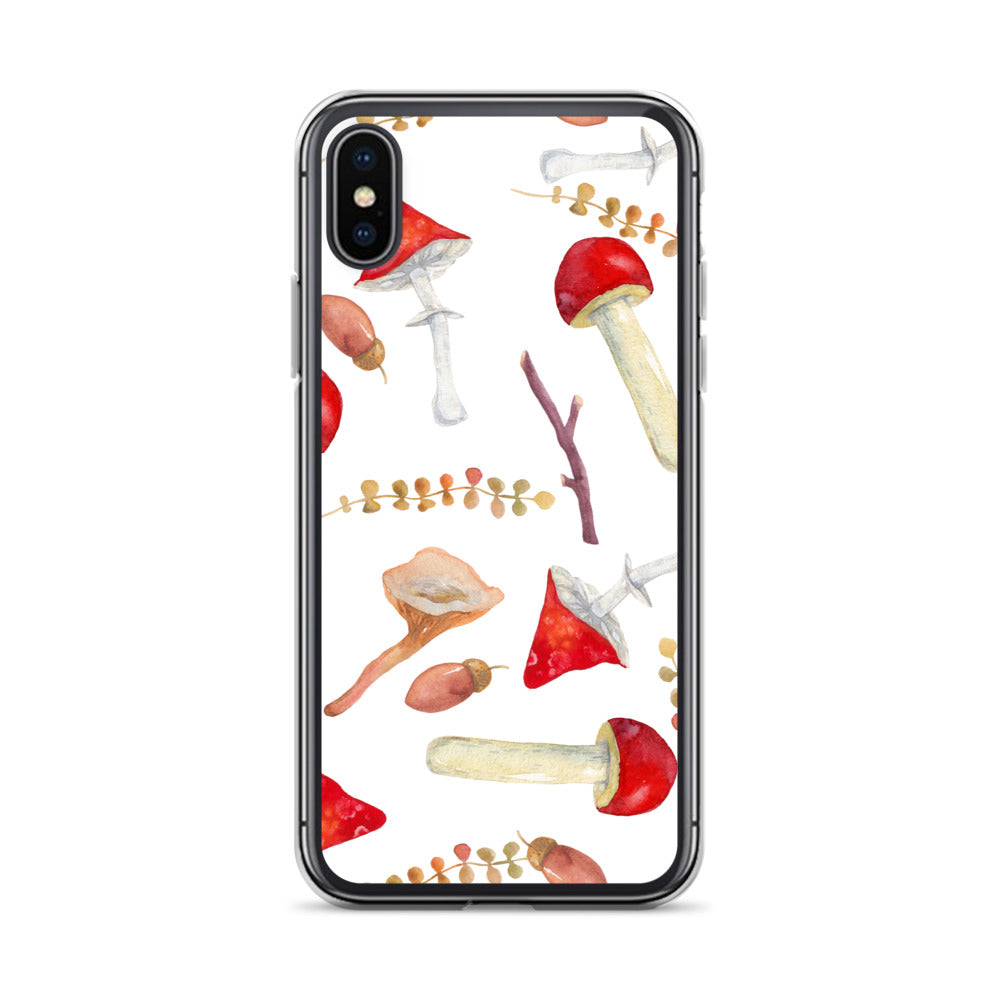 Mushrooms Toadstools iPhone Case