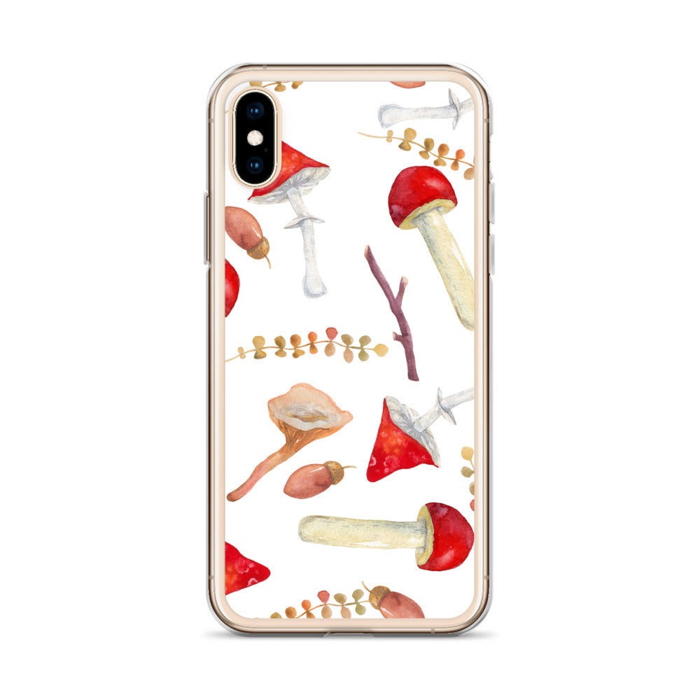 Mushrooms Toadstools iPhone Case