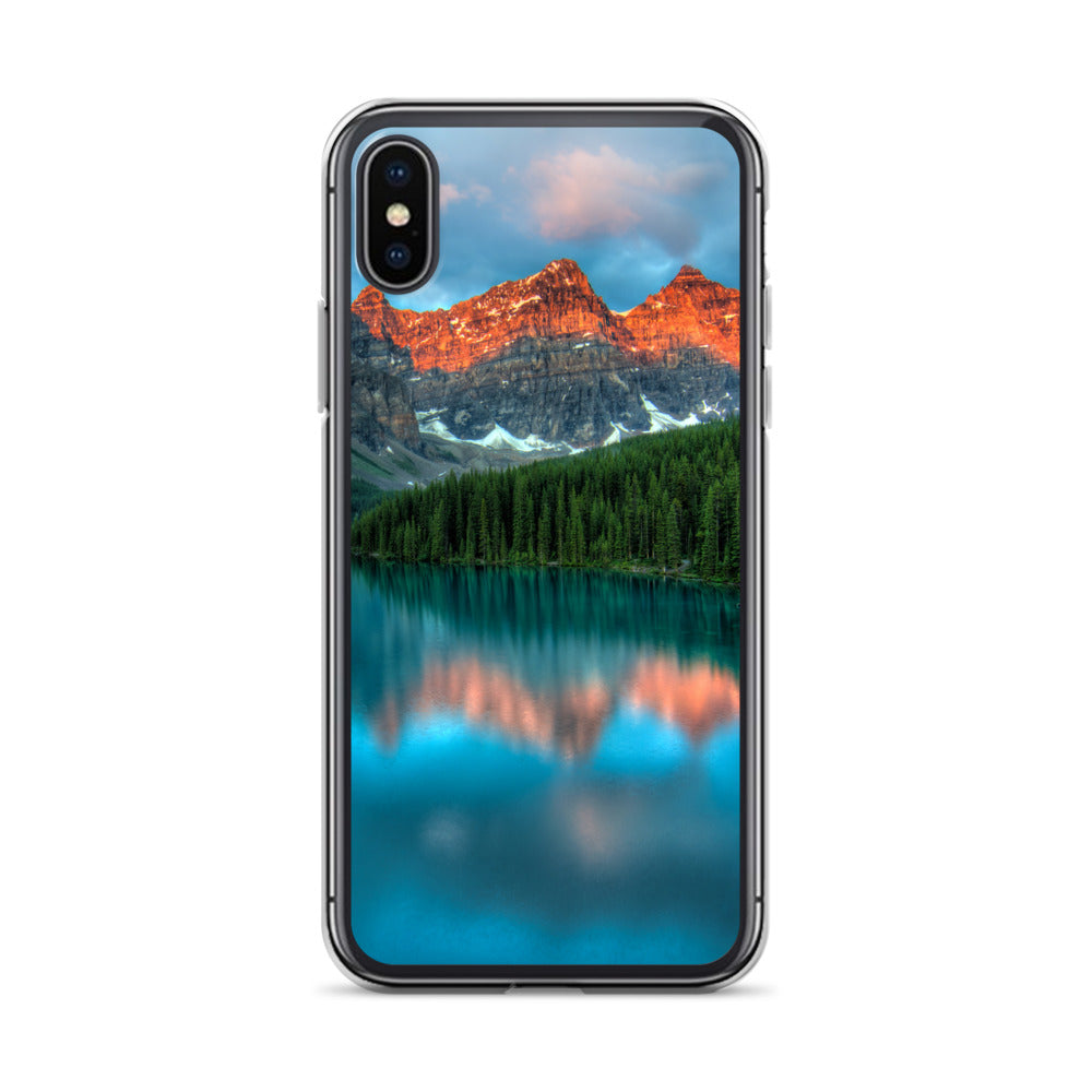 Mountains Lake Photo iPhone Case