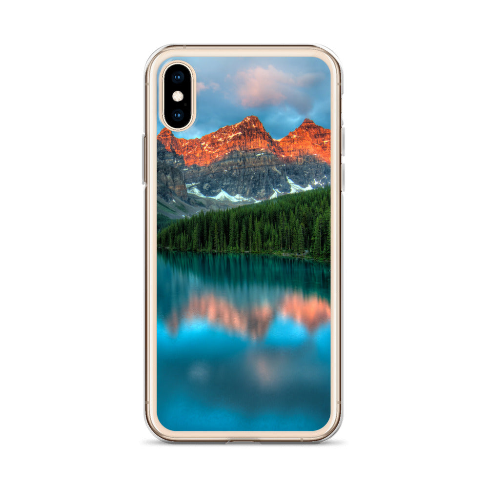 Mountains Lake Photo iPhone Case