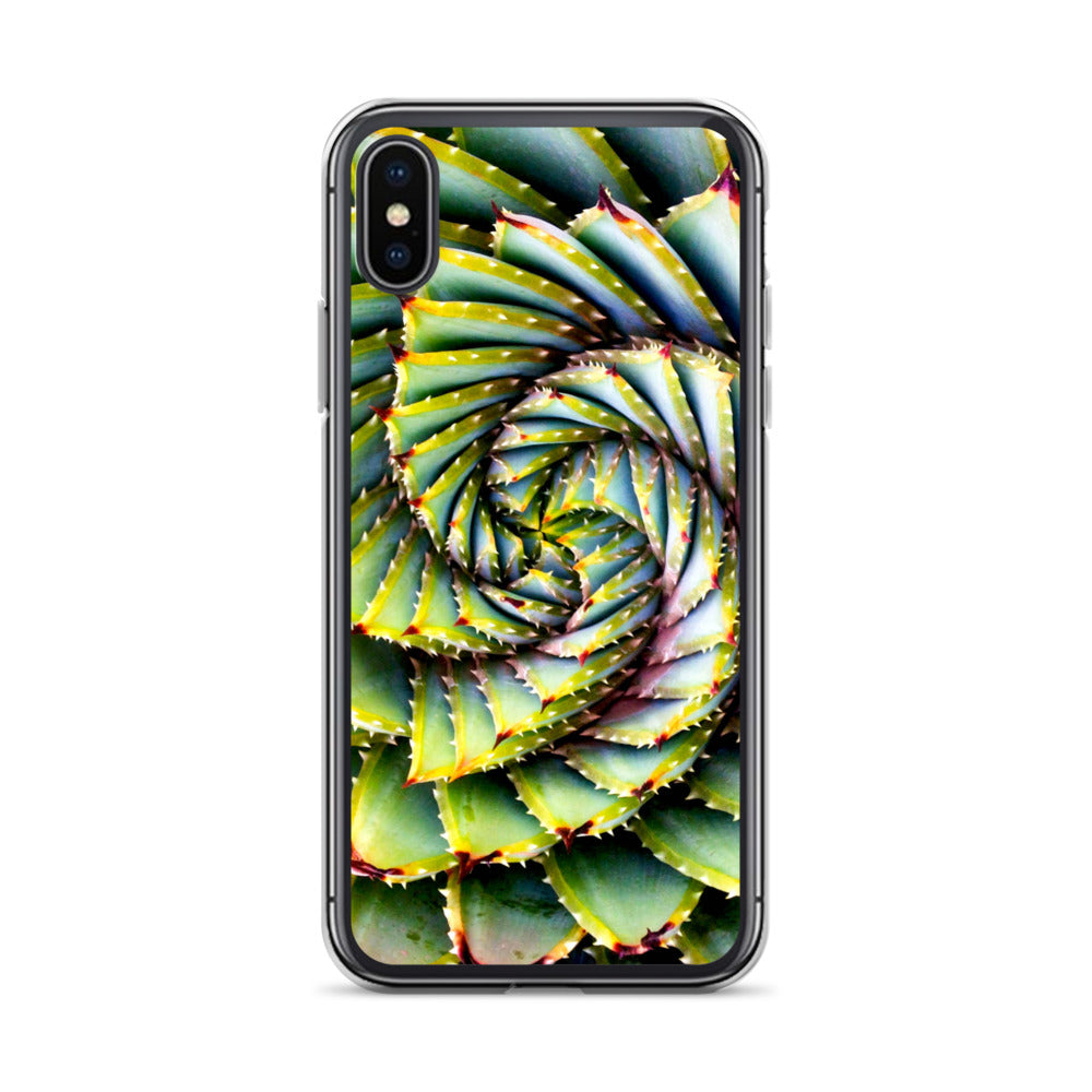 Spiral Succulent iPhone Case