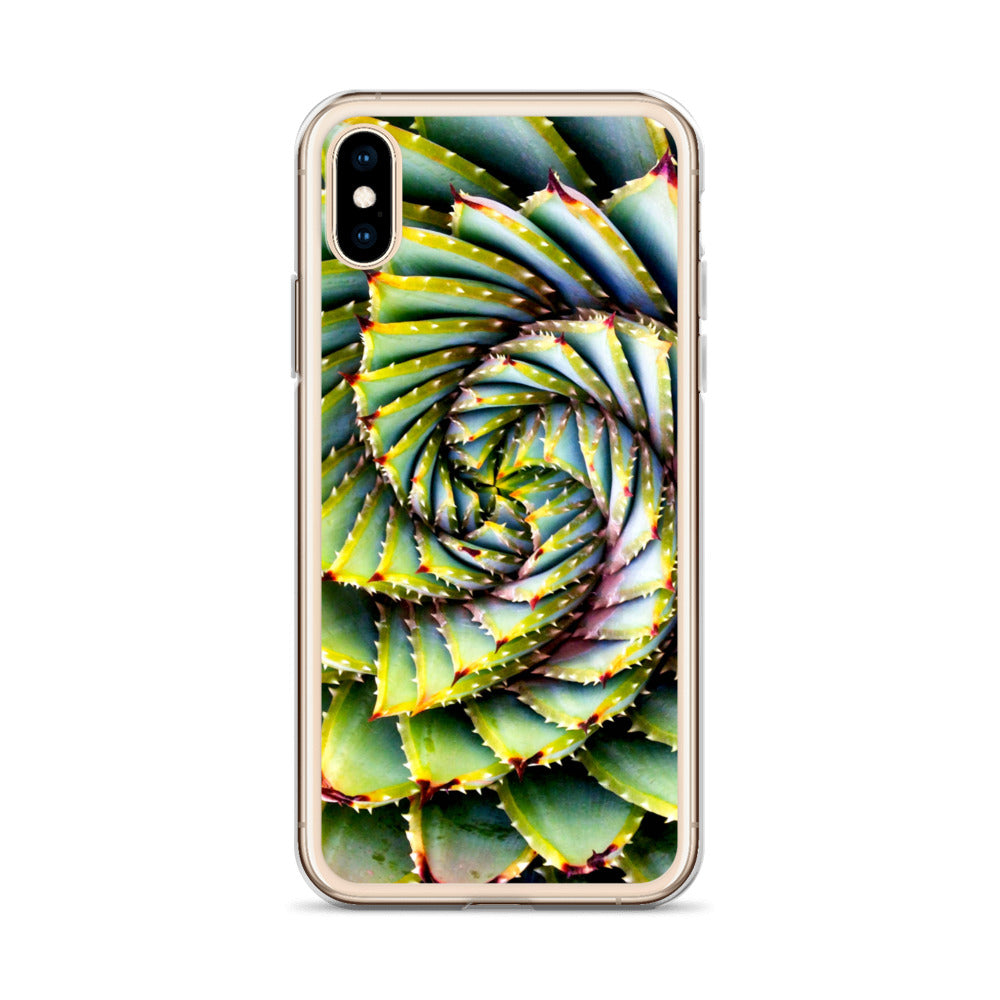 Spiral Succulent iPhone Case