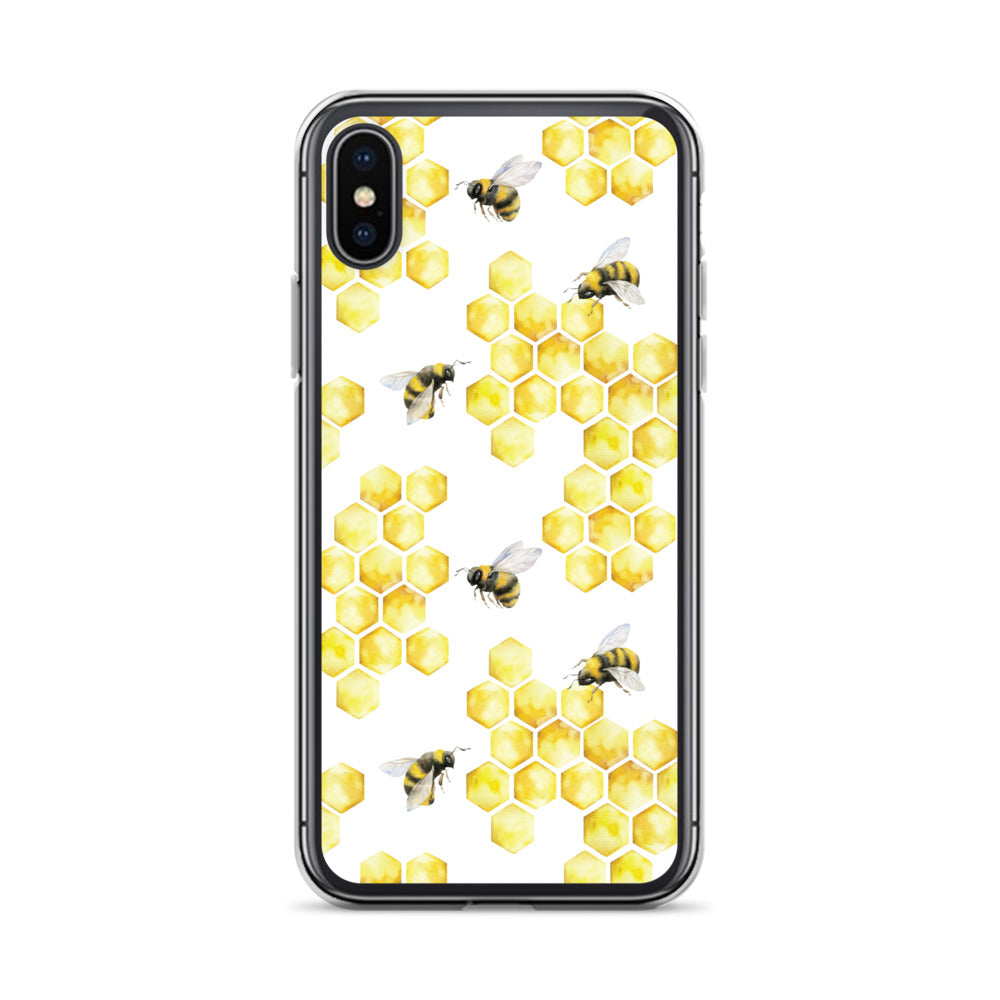 Bee Honeycomb iPhone Case