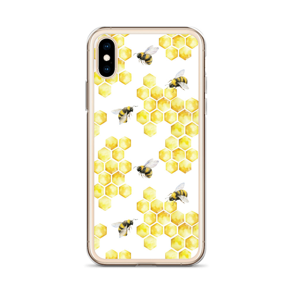 Bee Honeycomb iPhone Case