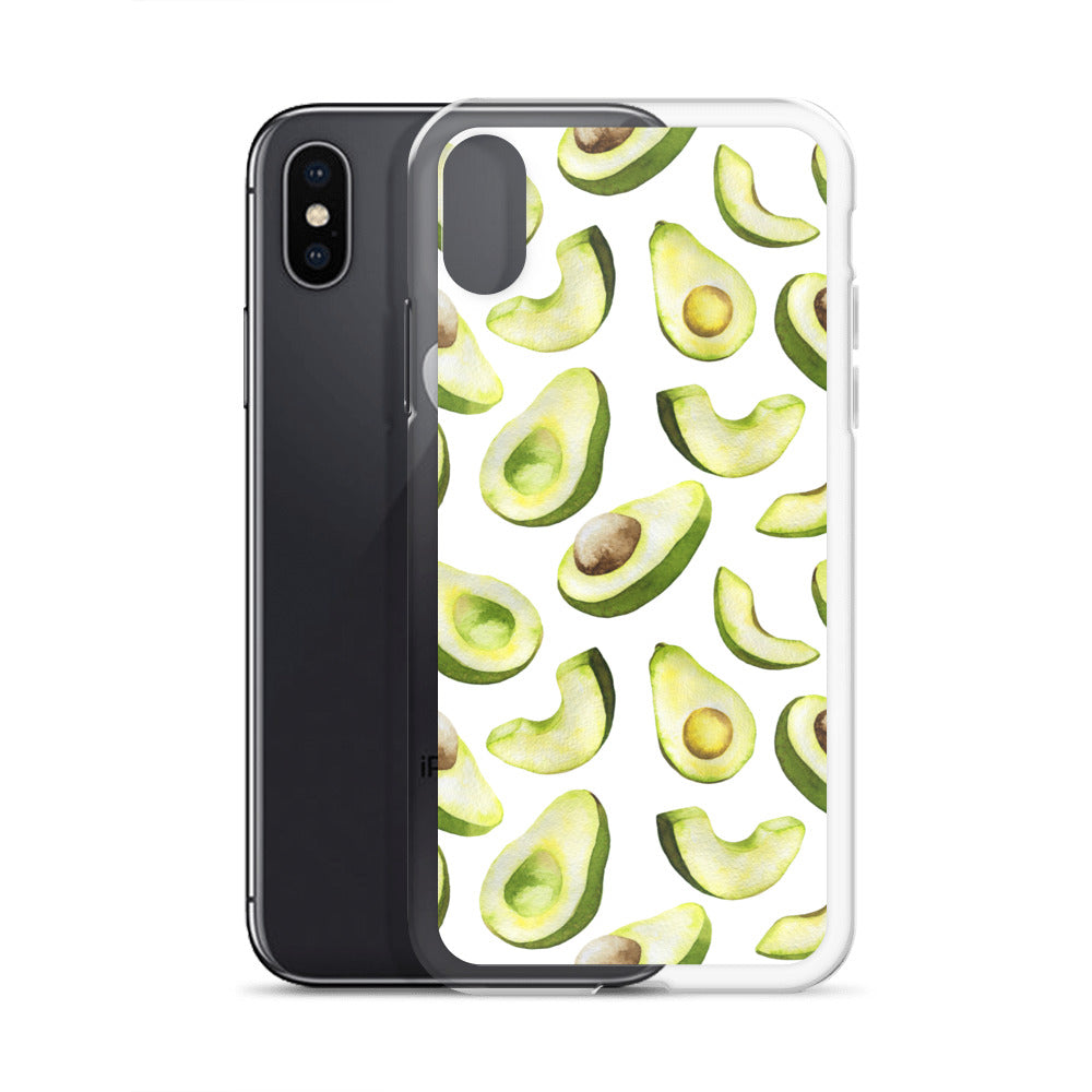 Cute Avocado iPhone Case