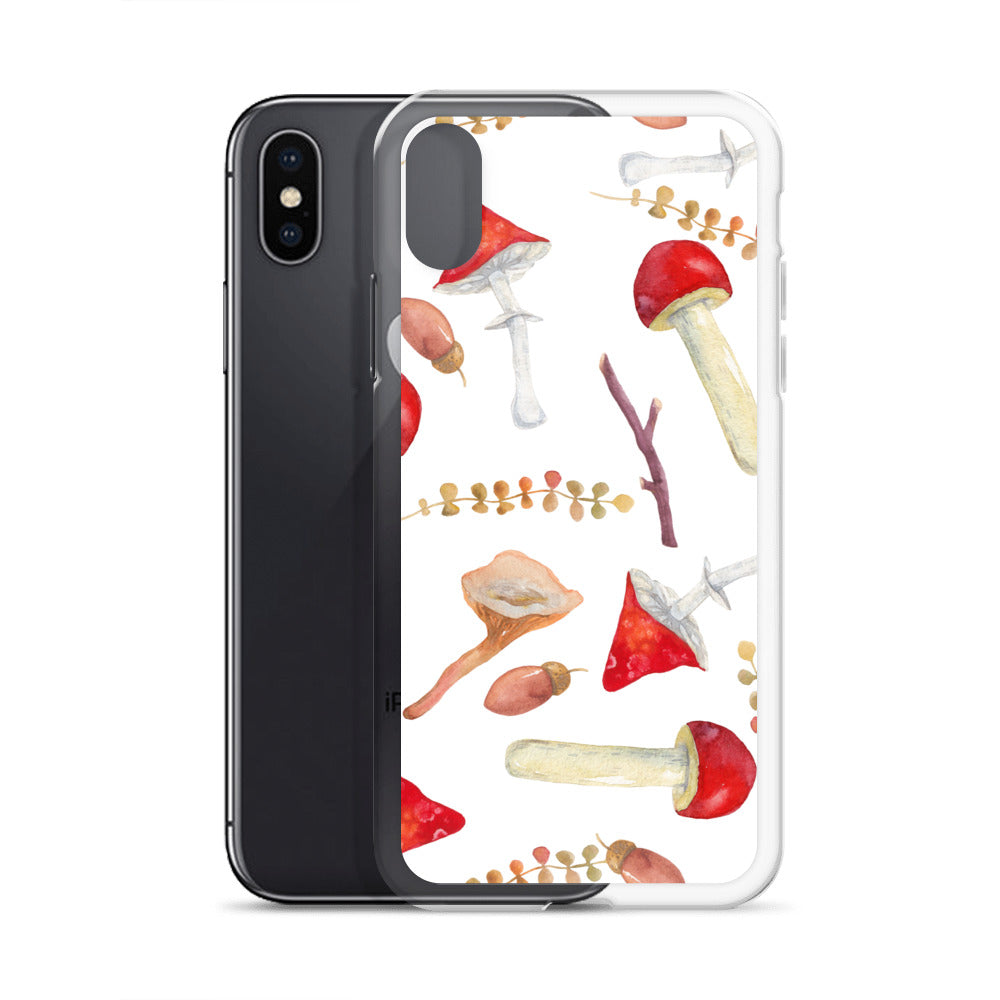 Mushrooms Toadstools iPhone Case