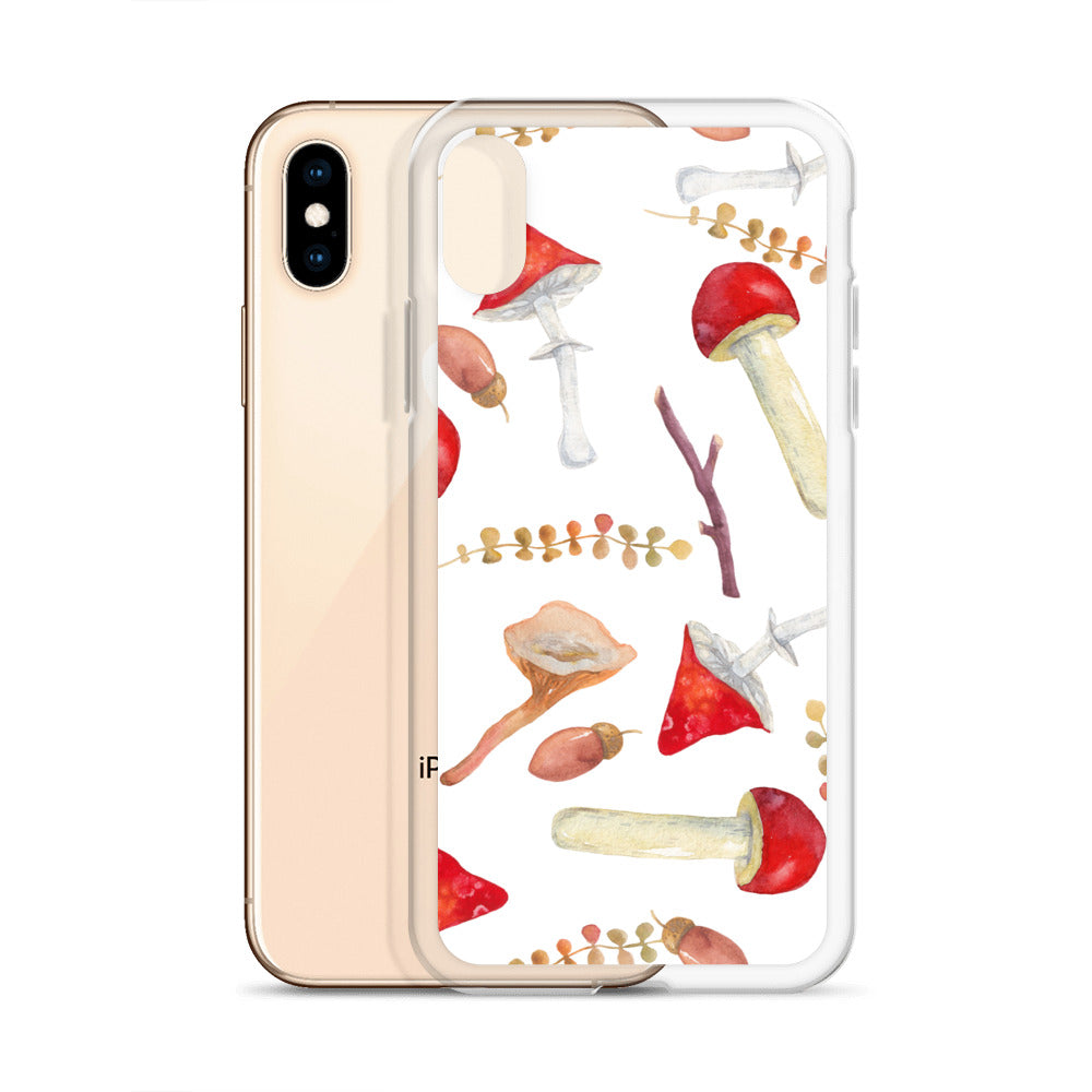 Mushrooms Toadstools iPhone Case