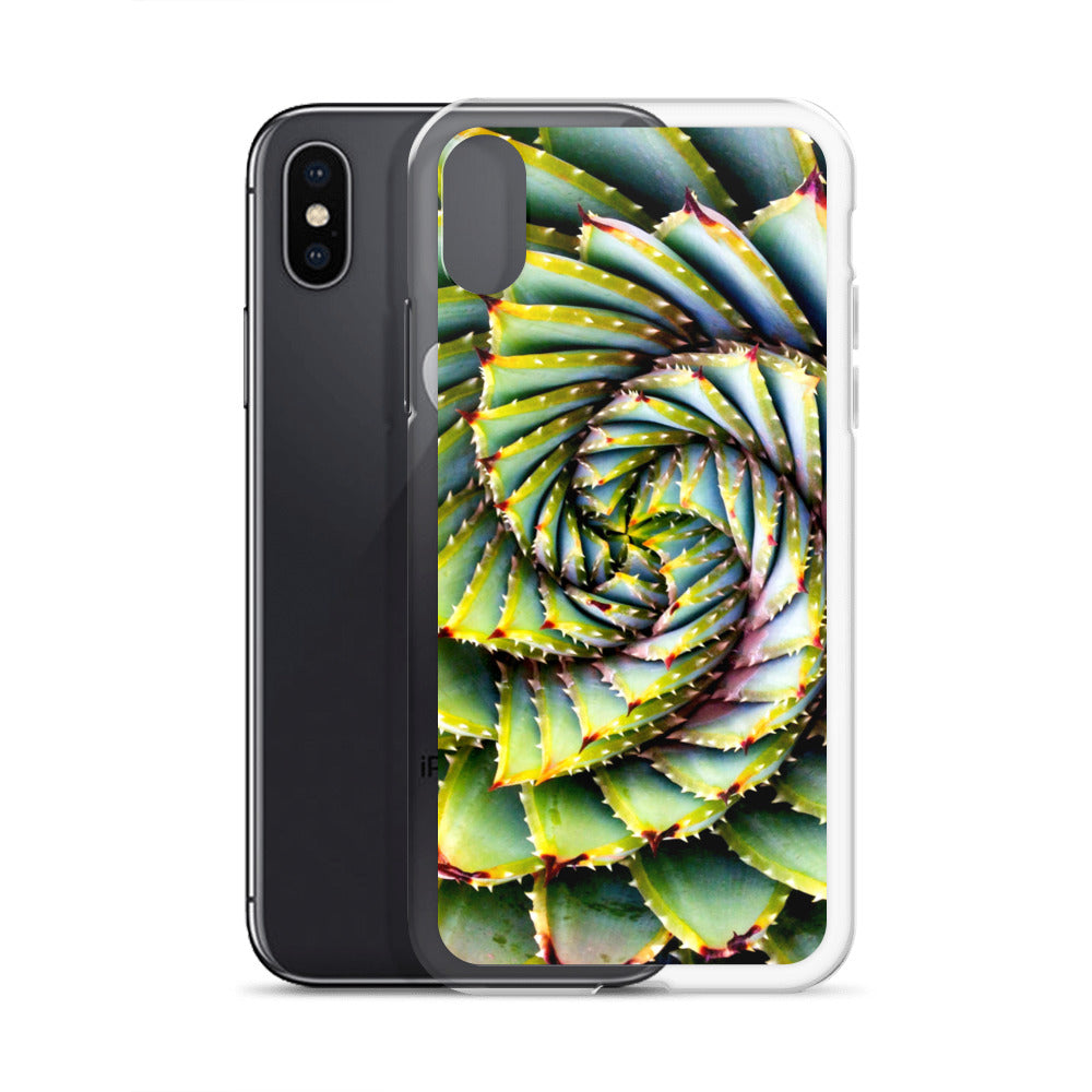 Spiral Succulent iPhone Case