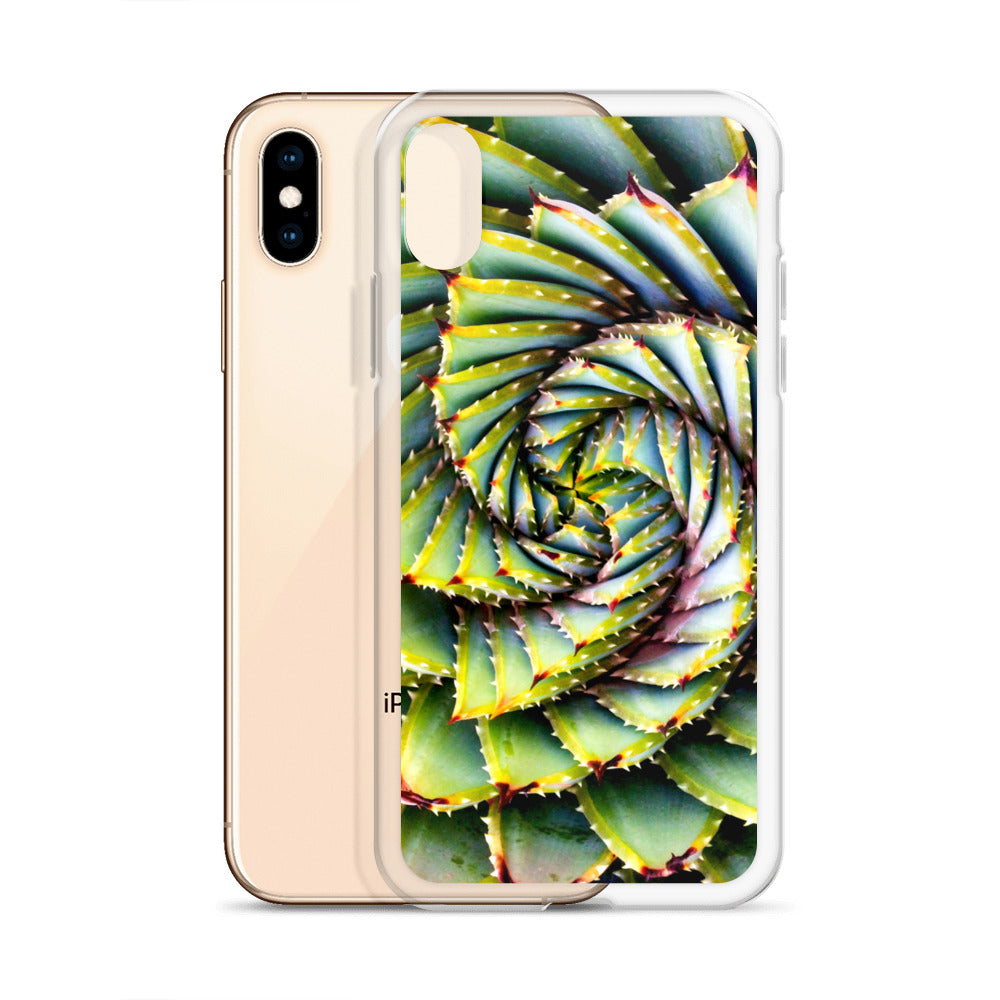 Spiral Succulent iPhone Case