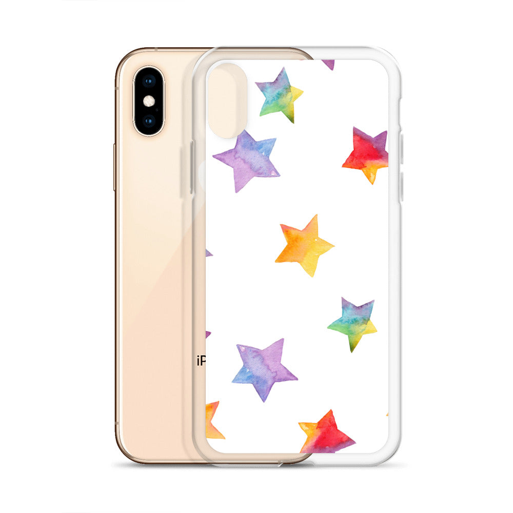 Colorful Stars iPhone Case