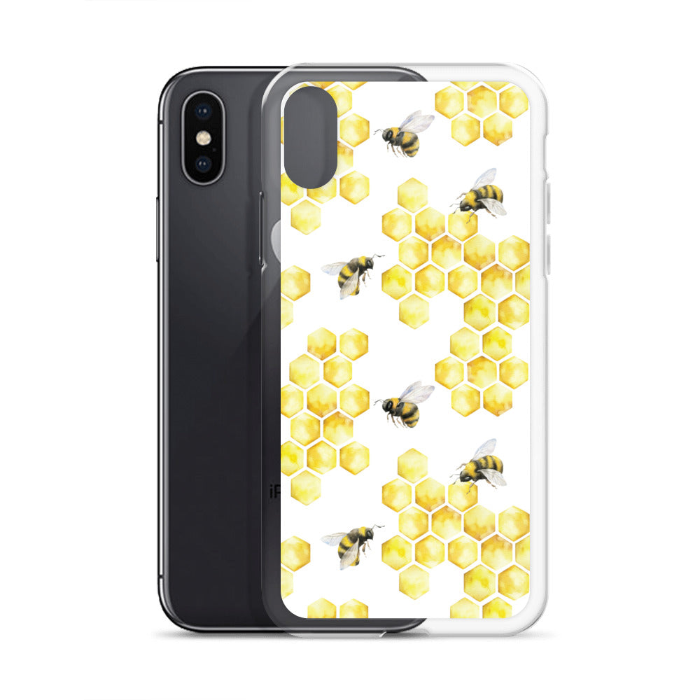 Bee Honeycomb iPhone Case