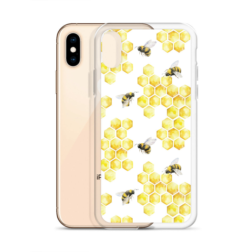 Bee Honeycomb iPhone Case