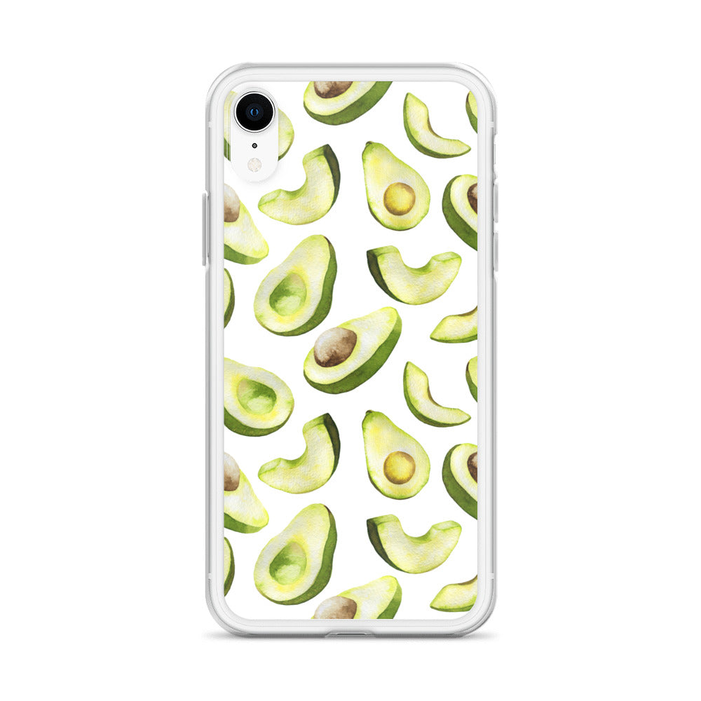 Cute Avocado iPhone Case