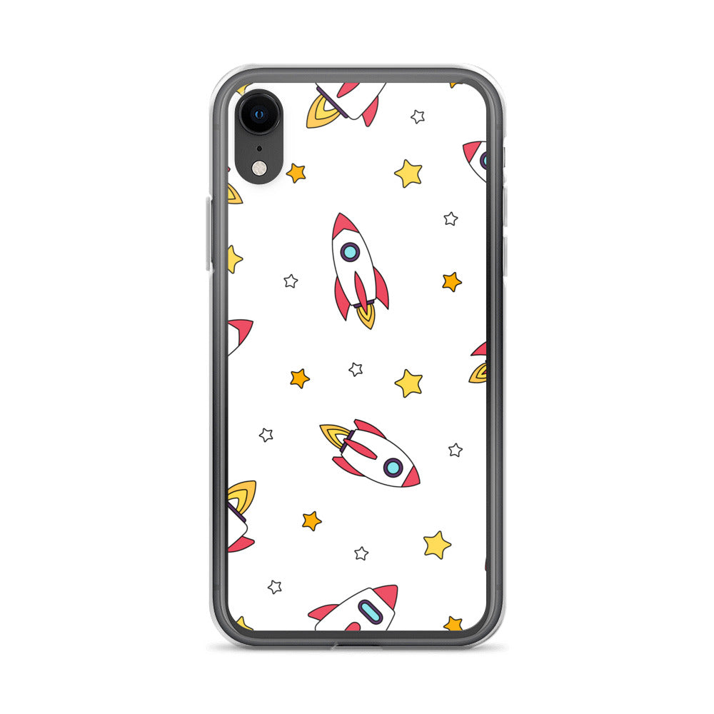 Spaceship Rockets iPhone Case