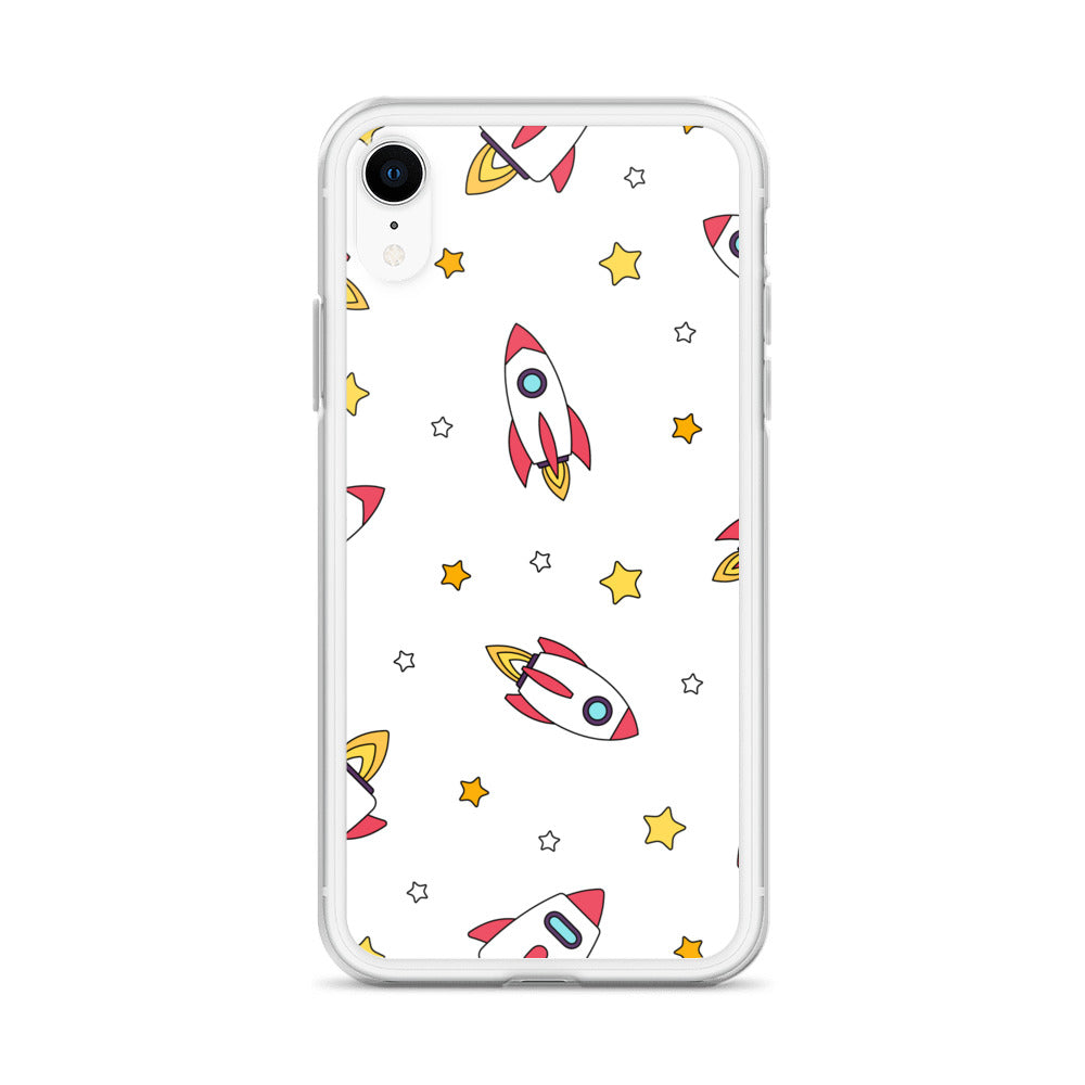 Spaceship Rockets iPhone Case