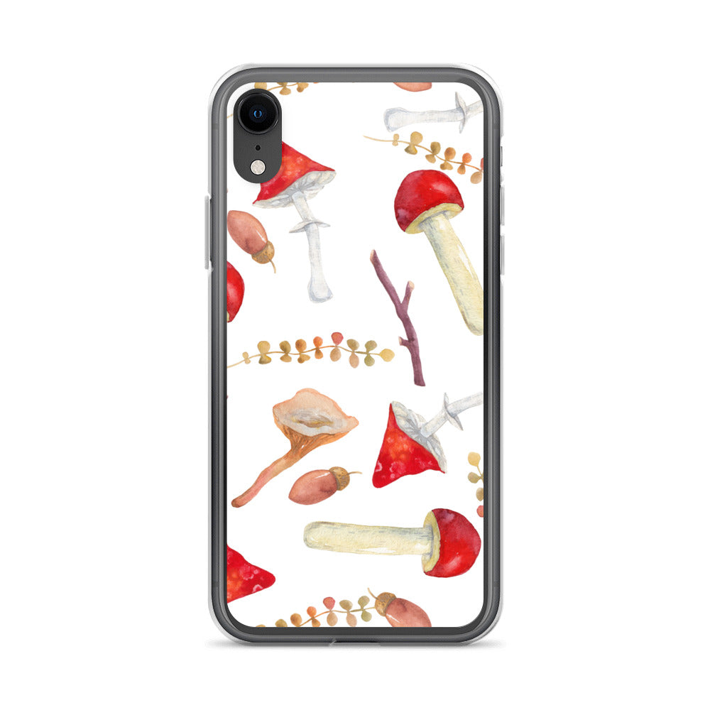 Mushrooms Toadstools iPhone Case