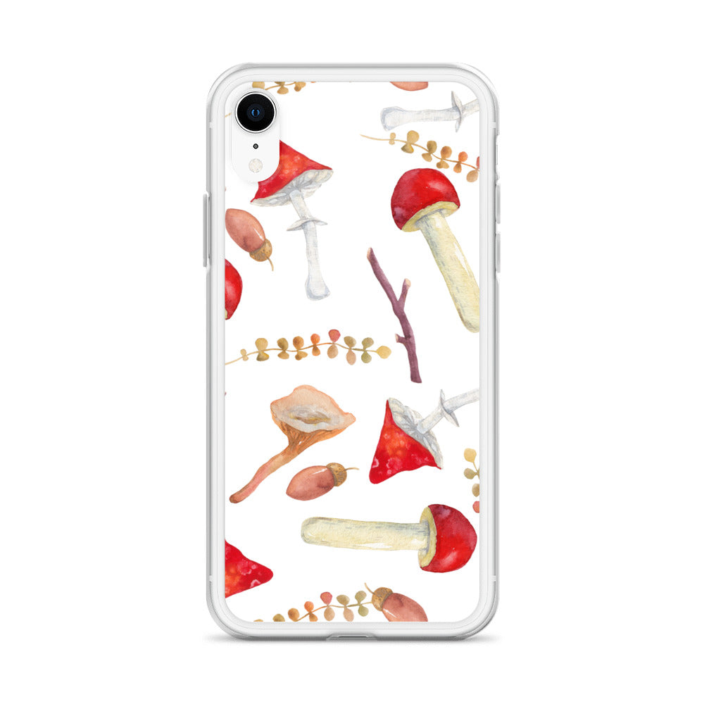 Mushrooms Toadstools iPhone Case