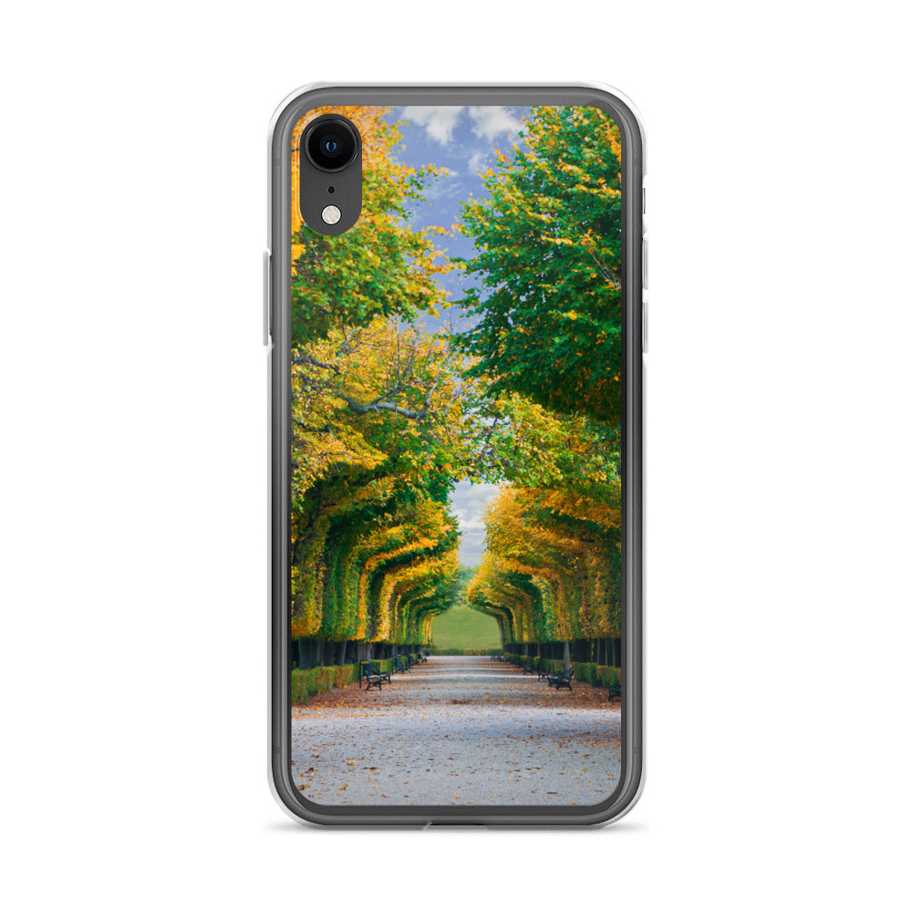 Fall Autumn Leaves Pathway iPhone Case