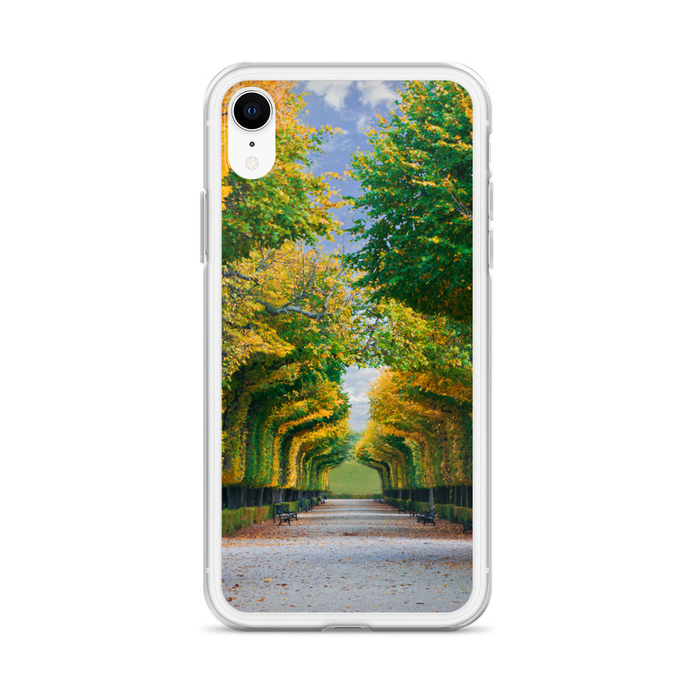 Fall Autumn Leaves Pathway iPhone Case