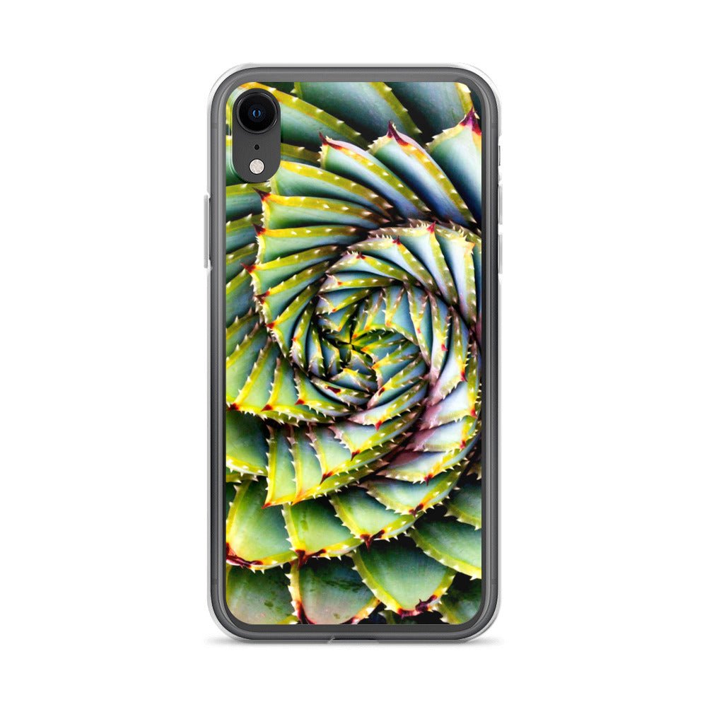 Spiral Succulent iPhone Case