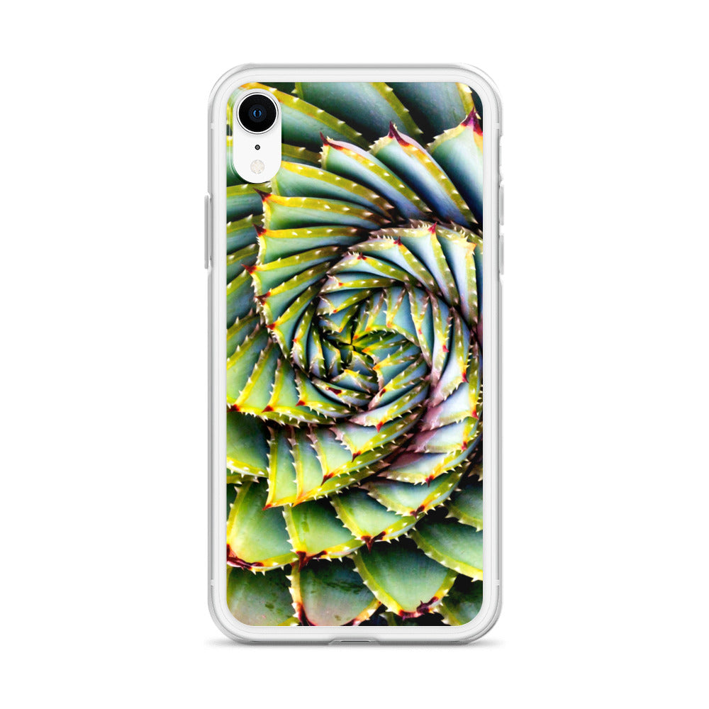 Spiral Succulent iPhone Case