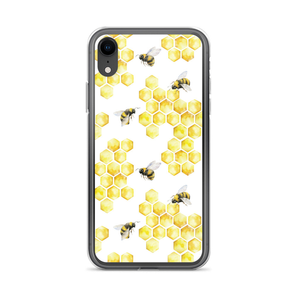 Bee Honeycomb iPhone Case